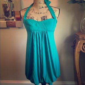 Bcbg cocktail halter dress